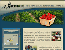 Tablet Screenshot of agresourceincmn.com